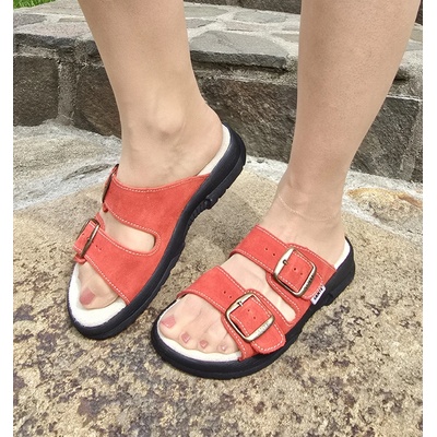 Santé dámské zdravotní pantofle N/517/33/38/CP červená – Sleviste.cz