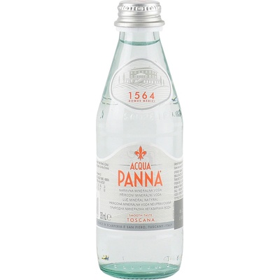Acqua Panna minerálna voda neperlivá sklo 250 ml