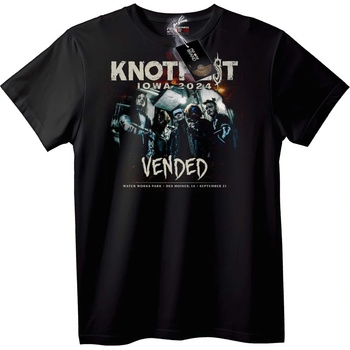 NOONEBRAND Тениска Knot 2024 Vended Iowa - 4XL, Black