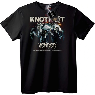 NOONEBRAND Тениска Knot 2024 Vended Iowa - 4XL, Black