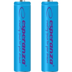 Esperanza Акумулаторна батерия NI-MH AAA 1000mAh 2 бр синя 73315 (EZA101B)