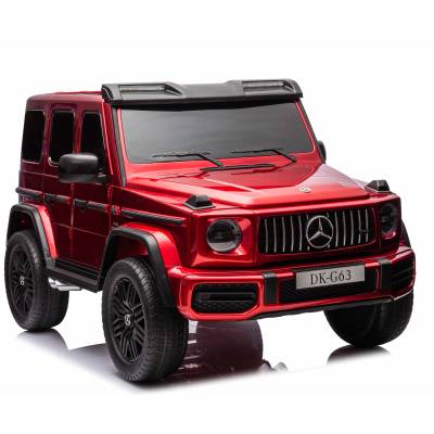 Mercedes Акумулаторен джип Mercedes G63 4x4 мет. червен