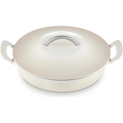 Le Creuset Modern Heritage Gourmet Тенджера ниска 28 см, бежов (21701287164430)