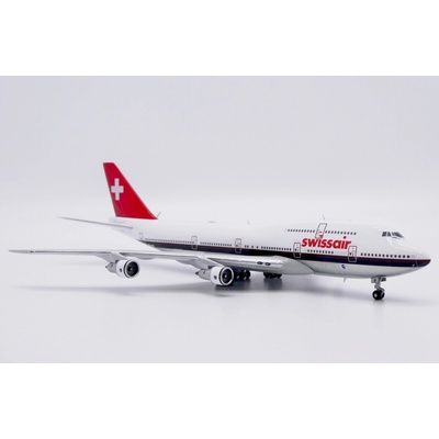 JC Wings B747-357 Swissair 1980s Colors. Named Zurich 1:400