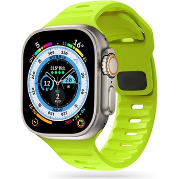 Tech-Protect Силиконова каишка за часовник Apple Watch 4/5/6/7/8/9/SE (40/41 mm) от Tech-Protect IconBand Line - Lime (9490713936894)