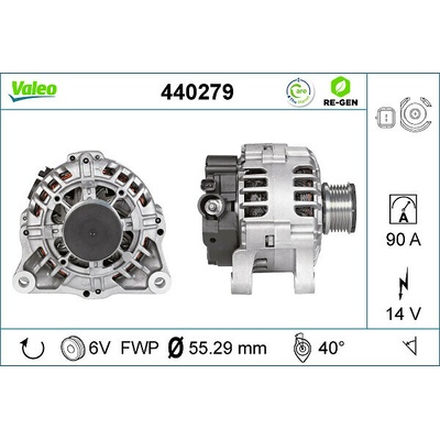 Alternátor VALEO 440279