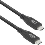 ACT Кабел USB-C - USB-C, 2 м / USB4, 20Gbps, 240W (EWENT-ACT-CAB-AC7422) - topmall