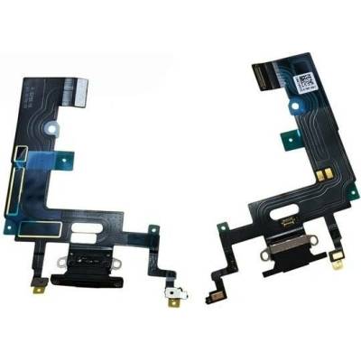 Flex iPhone XR nabíjecí konektor black