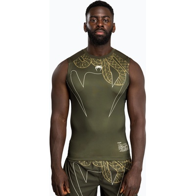 Venum Мъжки рашгард Venum Serpenti Rashguards Sleeveless kaki/bronze/ivory
