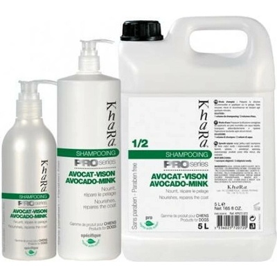 Khara Pro Series Avocat-Vison Avokádový norkový šampón 1 l