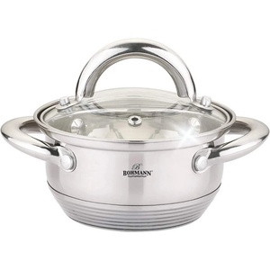BOHMANN 12 см (0, 7 л) иноксова тенджера Bohmann модел BH 70212 (999bh70212)