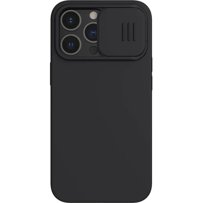 Nillkin CamShield Silky Case - силиконов (TPU) калъф за iPhone 13 Pro (черен)