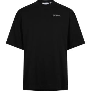 OFF WHITE Тениска OFF WHITE Men's Half Arrow Oversized T-Shirt - Black 0001