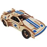 Woodcraft construction kit Woodcraft Дървен 3D пъзел Състезателна кола F 20 (XB-G009H)