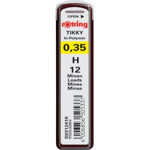  Графити Rotring Hi Polymer H 0.35 mm (1607013-H-01755-А)