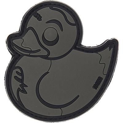 Gumená nášivka 101 Inc Zombie Duck - sivá