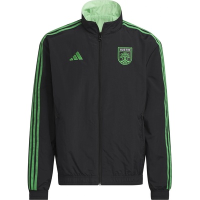 Adidas Яке Adidas Men's Austin Anthem Austin FC 2023 Long Sleeve Jacket - Black