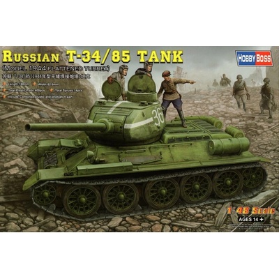 Hobby Boss T-34/85 model 1944 Flattened Turret 1:48