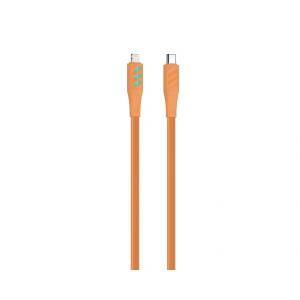 Havit CB6255 - USB кабел за зареждане тип C към Lightning, 1 м (оранже (CB6255)