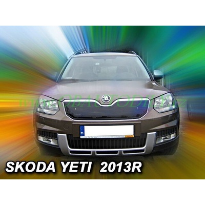 Škoda Yeti facelift-Zimní clona přední masky HEKO 04012