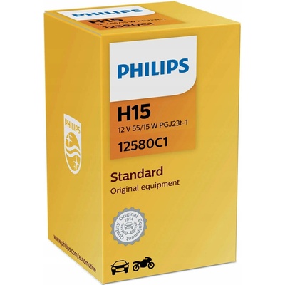 Philips H15 PGJ23t-1 12V 15/55W