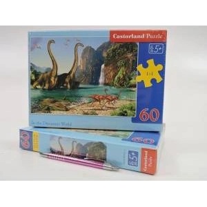 Castorland Puzzle 60 pcs. In the Dinosaurs World