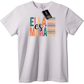 NOONEBRAND Тениска Тя е Мама - За Деня на Майката - 2XL, Black