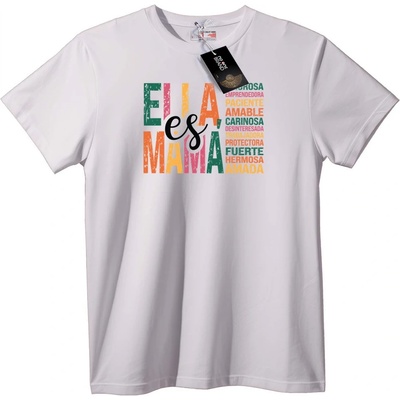 NOONEBRAND Тениска Тя е Мама - За Деня на Майката - 2XL, Black