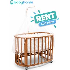 Tahterevalli Бебешко легло от естествено дърво -rent Наеми за 3 месеца