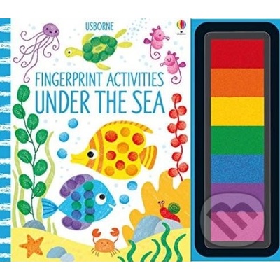 Fingerprint Activities Under the Sea - Fiona Watt, Candice Whatmore ilustrácie