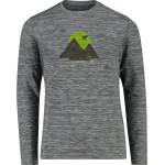 CMP Детска спортна тениска CMP Kid's T-Shirt 36N2884 Longsleeve - Antracite Melange - размер 176 (EU) (704-6230-0119)
