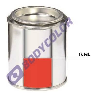 BODY Autolak v plechovke BASECOAT (BC) - METALÍZA 0,5L 3007