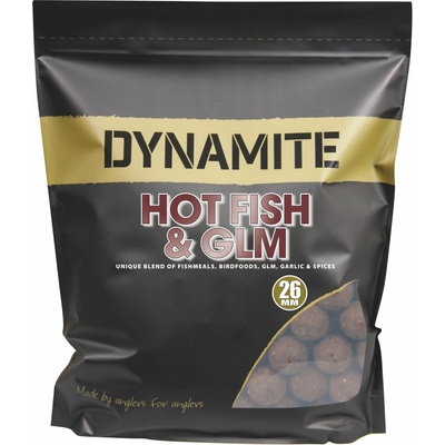 Dynamite Baits Boilies Hot Fish&GLM 1 kg 26 mm