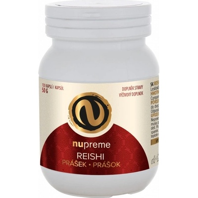 Nupreme Reishi biomasa 100 kapsúl