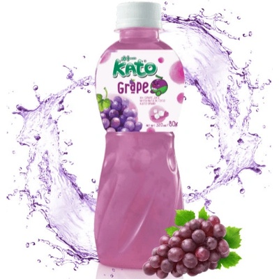 Kato Grape Juice With Nata de Coco Jelly 320 ml