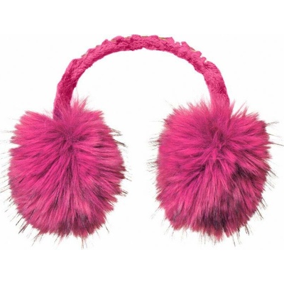 Goldbergh Fluffy Earwarmers Italian Rose Růžová