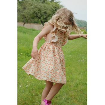 Konges Sløjd Детска памучна рокля Konges Sløjd VERBENA DRESS GOTS (KS102296)