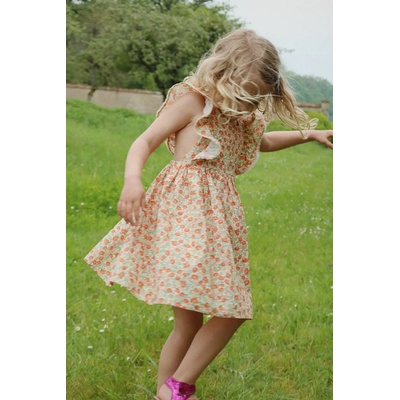 Konges Sløjd Детска памучна рокля Konges Sløjd VERBENA DRESS GOTS (KS102296)