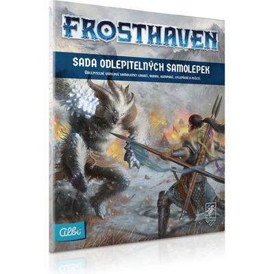 Albi Odlepiteľné nálepky pre stolovú hru Frosthaven