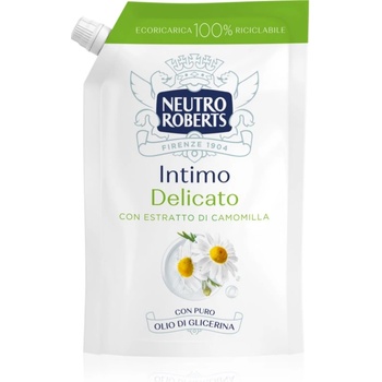 Neutro Roberts Intimo Delicato гел за интимна хигиена с лайка резервен пълнител 400ml
