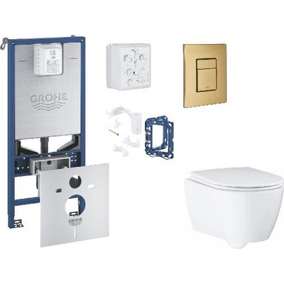 GROHE Rapid SLX s tlačidlom Skate Cosmopolitan SANI11BB4150