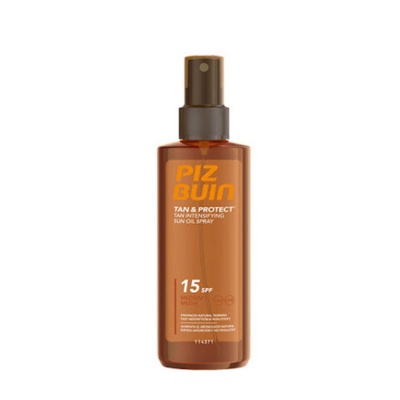 PIZ BUIN Слънцезащитно олио SPF15 Piz Buin за бронзов тен (16676)