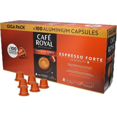 Café Royal | Espresso Forte - 100 капсули за Nespresso®