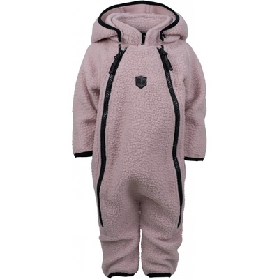 LINDBERG SWEDEN BABY OVERAL RAMUND PILE LINDBERG SWEDEN DUSTY MAUVE