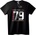 NOONEBRAND Тениска New York Градски 79 - 6XL, Black