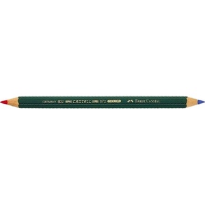 Faber-Castell Postairon FABER-CASTELL шестоъгълен дебел червено-син 117500 (117500)