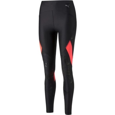 PUMA Kлинове Puma Ultraform High Waist Full Length Printed Running Tights - Черен