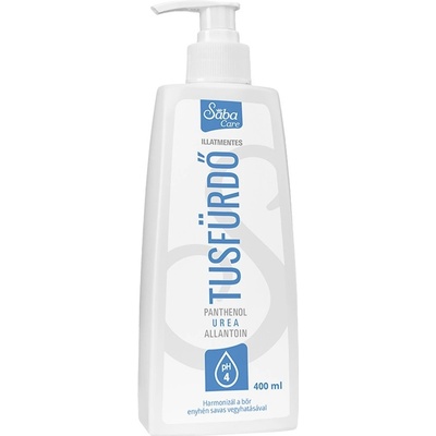 Sába Sprchový gél s dávkovačom bez vône 400 ml