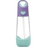 b.box Bottle with Straw шише със сламка Lilac Pop