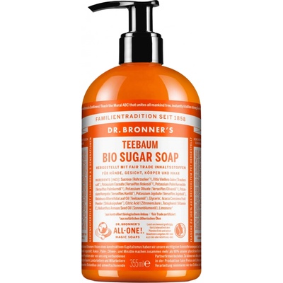 Dr. Bronner's Sugar Soap s čajovníkom 355 ml